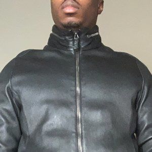 Giorgio Armani Leather Jacket (56)